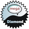 title=The Mega Social Cacher:  Awarded for attending 1 or more Mega Event caches  |  Ainadilion has 12 and needs 0 more to go up a level