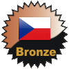 title=The Czech Republic Cacher:  Awarded for finding caches in a percentage of states in Czech Republic  |  Doblinus has 14% (2 of 14 states) and needs 1% more to go up a level