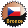 title=The Czech Republic Cacher:  Awarded for finding caches in a percentage of states in Czech Republic  |  Ainadilion has 14% (2 of 14 states) and needs 1% more to go up a level