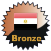 title=The Egypt Cacher:  Awarded for finding caches in a percentage of states in Egypt  |  Wheasel has 4% (1 of 26 states) and needs 11% more to go up a level