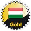 title=The Hungary Cacher:  Awarded for finding caches in a percentage of states in Hungary  |  Weatherman68 has 25% (5 of 20 states) and needs 5% more to go up a level