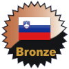 title=The Slovenia Cacher:  Awarded for finding caches in a percentage of states in Slovenia  |  Great4fun has 8% (1 of 12 states) and needs 7% more to go up a level