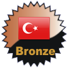 title= The Turkey Cacher: Awarded for finding caches in a percentage of states in Turkey    |  Apophis2 has 2% (2 of 81 states) and needs 13% more to go up a level